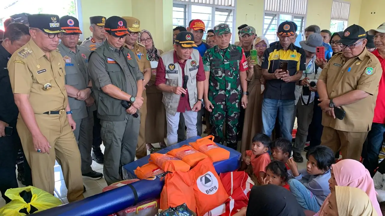 Pemerintah Bantu Sepenuhnya Penanganan Banjir Bandang Kota Ternate